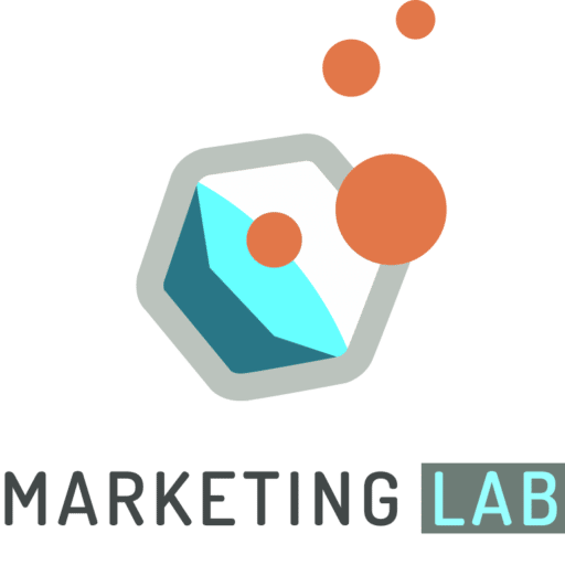 logo marketing lab con texto png